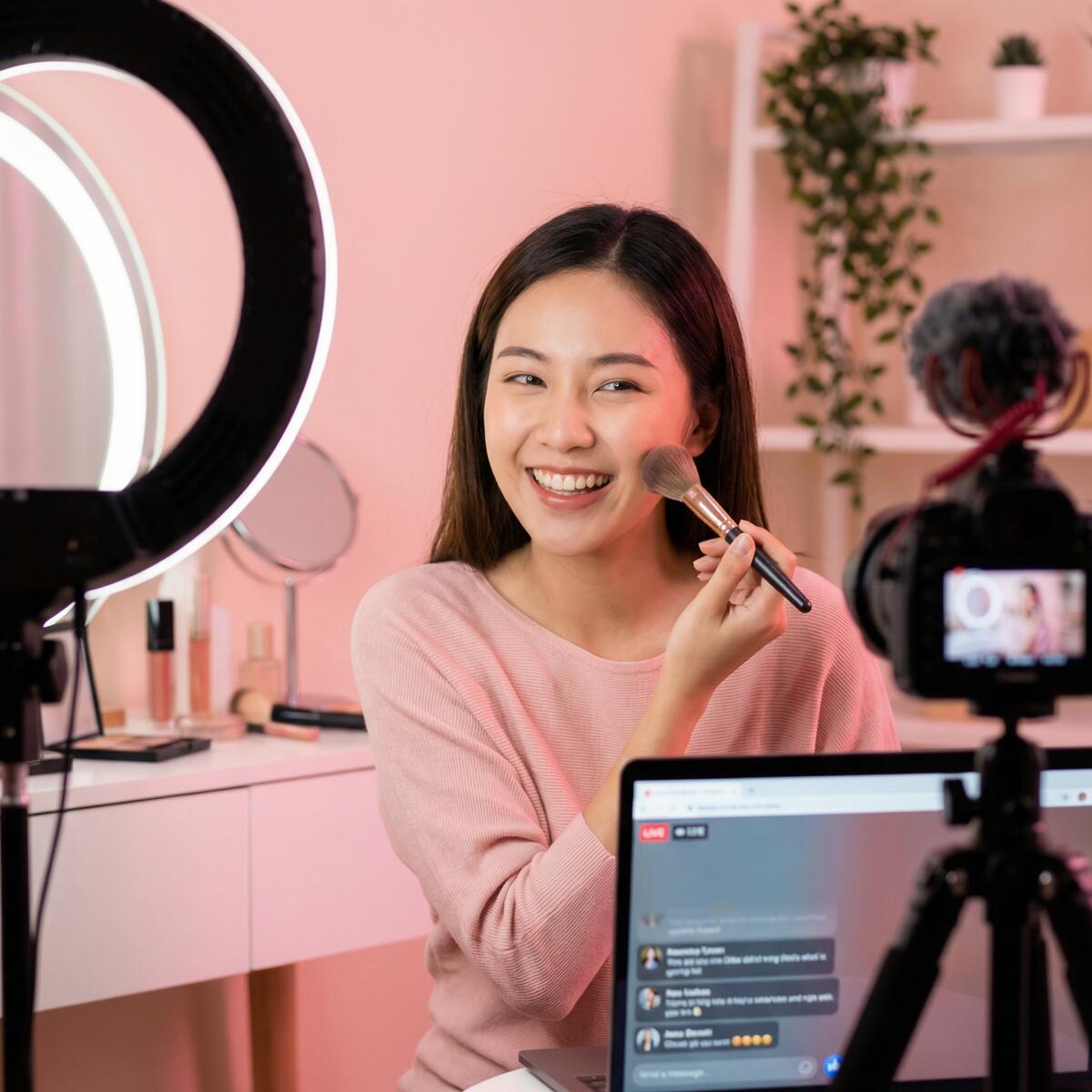 糖心vlog美妆视频教程